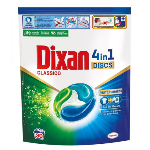 DIXAN LAVATRICE CLASSIC DUO DISCS 30 PZ 