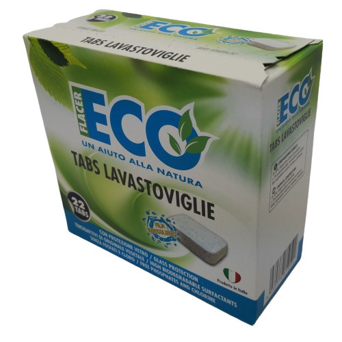 TABS LAVASTOVIGLIE ECOLABEL 22 PEZZI