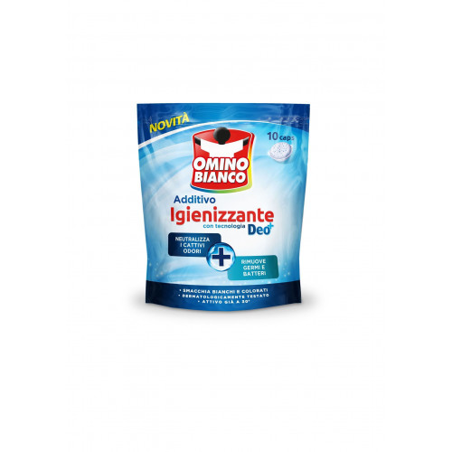 OMINO BIANCO ADDITIVO IGIENIZZANTE IDROCAPS PZ 10