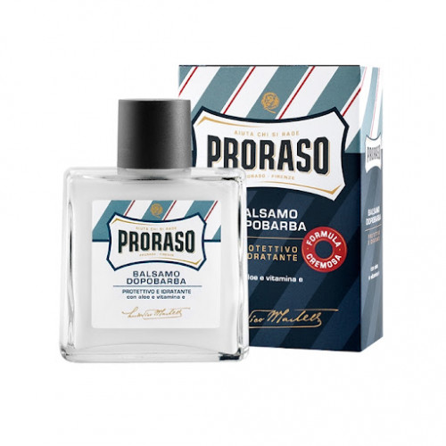 BALSAMO DOPO BARBA PRORASO PROTETTIVO BLU 100ML X 6 PEZZI