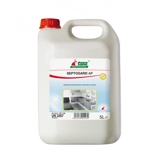 SEPTOGARD AP DETERGENTE DISINFETTANTE  VIRUCIDA LT 5