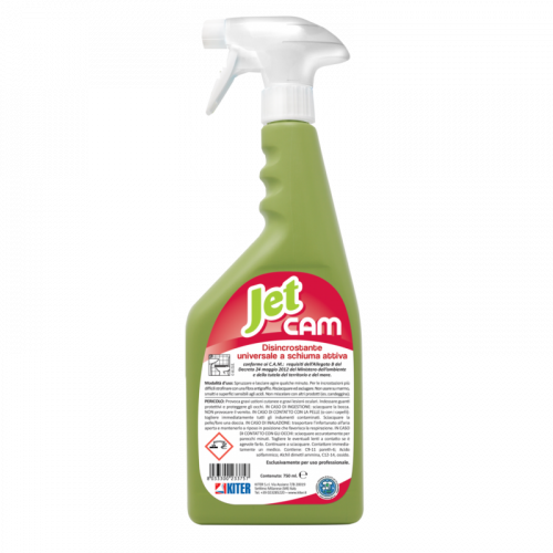 JET CAM DISINCROSTANTE A SCHIUMA ATTIVA C/VAPORIZZATORE 750ML