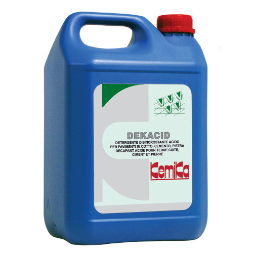 DEKACID KG.5  DISINCROSTANTE ACIDO PER COTTO CEMENTO E PIETRA 