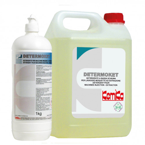 DETERMOKET DETERGENTE PER MOQUETTE AD ESTRAZIONE 5 KG