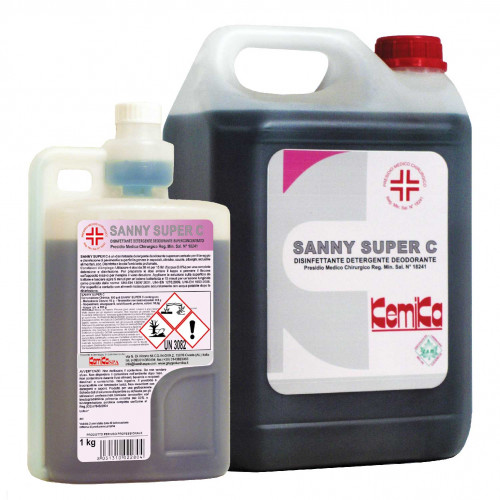 SANNY SUPER C DISINFETTANTE SUPERCONCENTRATO 5 KG