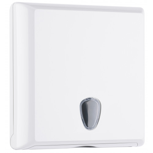 DISPENSER CARTA ASCIUGAMANI BIANCO 250 FOGLI 1 PZ