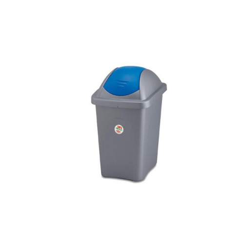 PATTUMIERA BASCULINA LT30 C/COPERCHIO BLU PZ 1