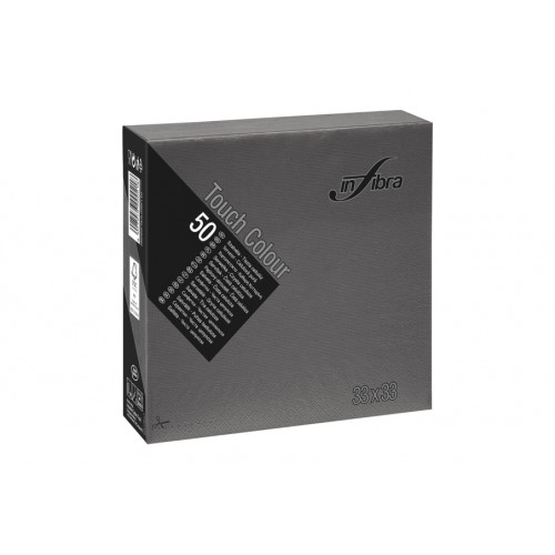 TOVAGLIOLO NERO 33X33 2 VELI LISCIO PZ 50 