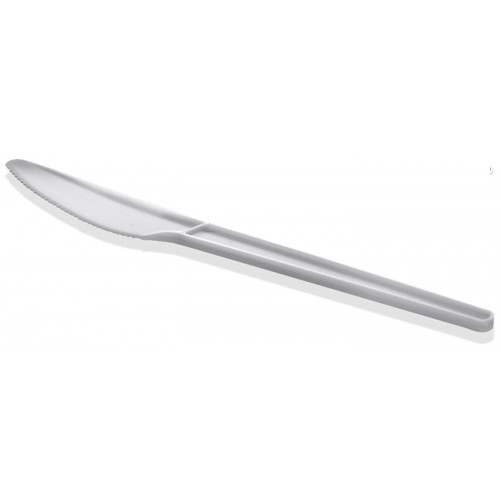 COLTELLO IN IN MATER BI BIANCO 100 PZ