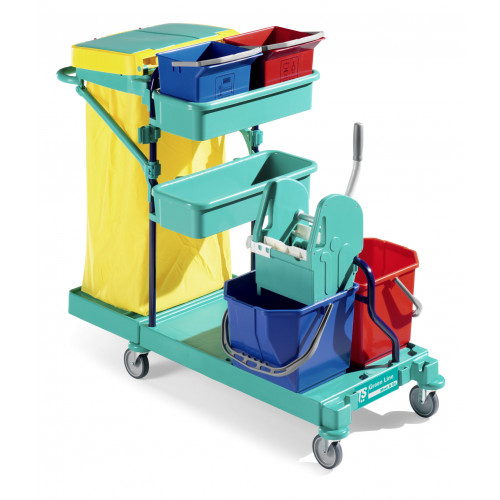CARRELLO GREEN 30 RILSAN CON STRIZZATORE A LIBRO