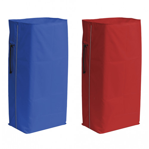 SACCO ROSSO CON CERNIERA 120 LT 1 PEZZO