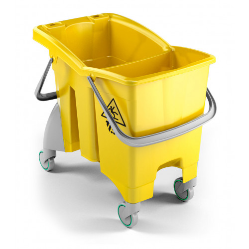 CARRELLO ACTION PRO DOPPIO SCARICO GIALLO 30 LT