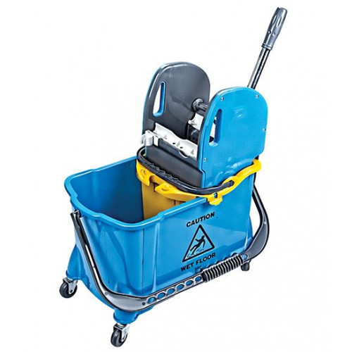 CARRELLO DOUBLE LT 24 + 10 MOP TROLLEY C/STRIZZ