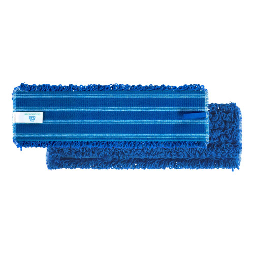 FRANGIA STRAPPO MICRORICCIO BLU CM 40