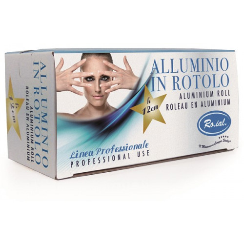 ROTOLO STAGNOLA COLORATA 12 CM CON ASTUCCIO