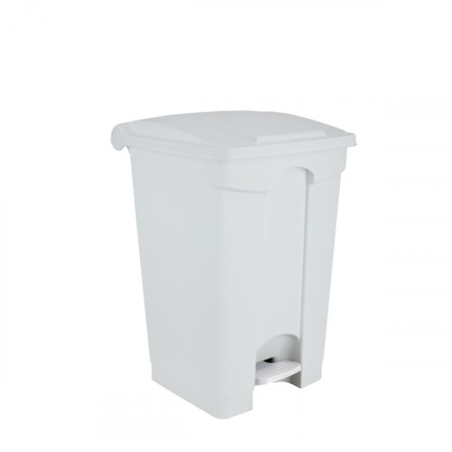 PATTUMIERA A PEDALE POLIPROPILENE BIANCO 70 LT 1 PEZZO