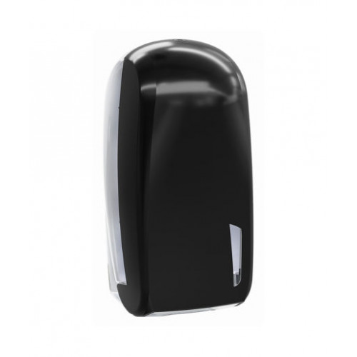 DISPENSER CARTA IGIENICA INTERFOGLIATA CARBON/TRASPARENTE