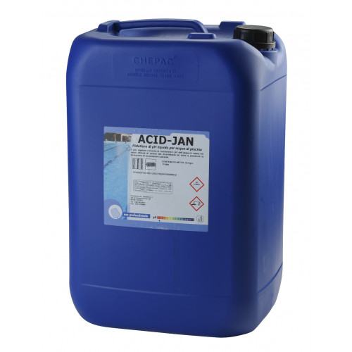 ACID JAN REGOLATORE DI PH PER PISCINE 25 KG