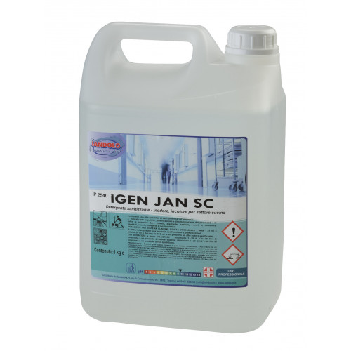 IGEN JAN DETERGENTE IGIENIZZANTE PRONTO ALL'USO 5 LT