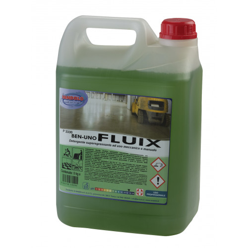 BEN UNO FLUIX  DETERGENTE SGRASSANTE PAVIMENTI 5 L