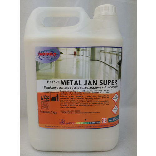 METAL JAN CERA METALLIZZATA SUPER CONCENTRATA KG 5