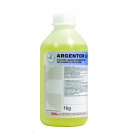 ARGENTOR LIQUIDO PULITORE AD IMMERSIONE PER ARGENTO, ORO, RAME 1 LITRO