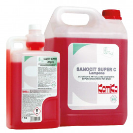 SANOCIT SUPER C LAMPONE DETERGENTE ANTICALCARE PER SANITARI 1 LT