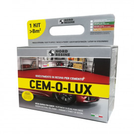CEM-O-LUX kg.2,5 (mq.10) kit1+1,5 grigio