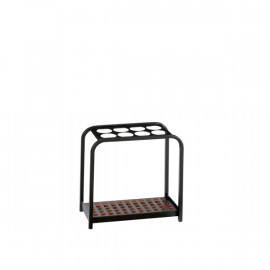 PORTAOMBRELLI MULTIPOSTO NERO 8 POSTI 1 PZ