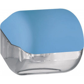 DISTRIBUTORE ROTOLO CARTA IGIENICA CELESTE 1 PZ