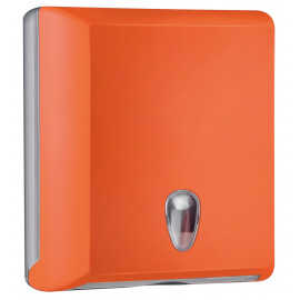 DISPENSER CARTA ASCIUGAMANI ARANCIONE 250 FOGLI 1 PZ
