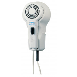 ASCIUGACAPELLI ELETTRICO DA PARETE BIANCO 1 PZ