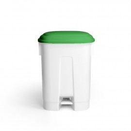 PATTUMIERA DERBY LT 60 CON PEDALE E COPERCHIO VERDE 1 PZ
