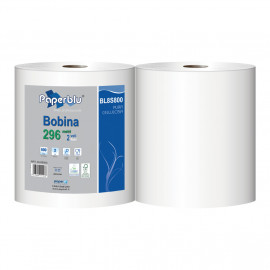 BOBINA LISCIA 296 METRI PURA CELLULOSA 800 STRAPPI 2 PZ