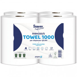 SOAVEX ROTOLO ASCIUGAMANO TOWEL 250 2V PZ 4