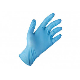 GUANTI IN NITRILE BLU SENZA POLVERE GR 3 TAGLIA XL PZ 100