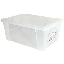 SCATOLA MULTIUSO TRASPARENTE MIS. 59 X39 X17 LT 30  