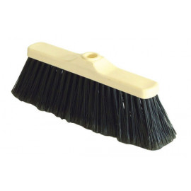 SCOPA "GIANNINA" INDUSTRIALE NYLON NERA PIUMATA DA INTERNI CM 27