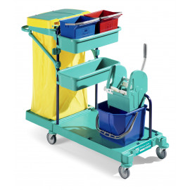 CARRELLO GREEN "20" BLU COMPLETO