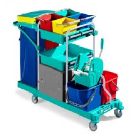 CARRELLO GREEN 500 MONTANTI BLU