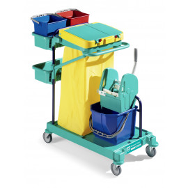 CARRELLO GREEN 40 MONTANIT RILSAN CON STRIZZATORE A LIBRO 1 PEZZO