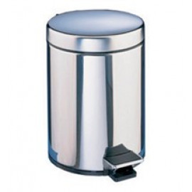 PATTUMIERA IN ACCIAIO INOX A PEDALE 3 LT 1 PZ