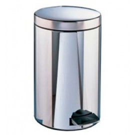 PATTUMIERA IN ACCIAIO INOX A PEDALE 12 LT 1 PZ