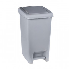 PATTUMIERA A PEDALE POLIPROPILENE GRIGIO 40 LT 1 PEZZO