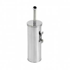 PORTASCOPINO A MURO IN ACCIAIO INOX SATINATO 1 PZ