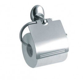 PORTA ROTOLO IN ACCIAIO INOX SATINATO PER CARTA IGIENICA 