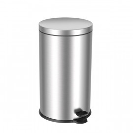 PATTUMIERA A PEDALE INOX LT 40 35 X63