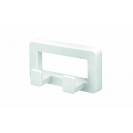 APPENDIABITO 2 GANCI COLORE BIANCO SIMPLY 1 PEZZO