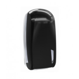 DISPENSER CARTA IGIENICA INTERFOGLIATA CARBON/TRASPARENTE