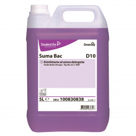 SUMA BAC D10 DETERGENTE DISINFETTANTE 5 LT